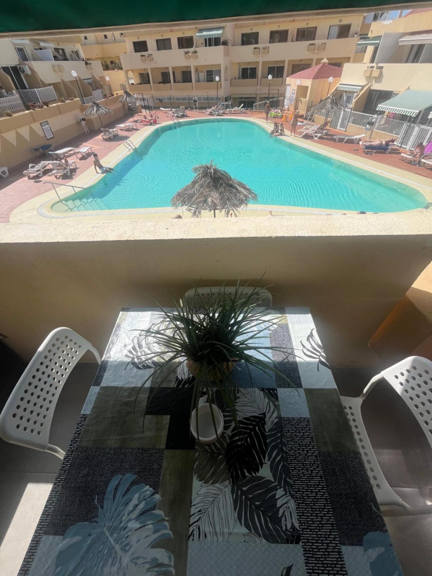 Sunny Pool View & Airco Apartament Symon Mareverde Costa Adeje  Exterior foto